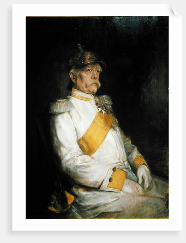 Chancellor Otto Von Bismarck 1890 by Franz Seraph von Lenbach