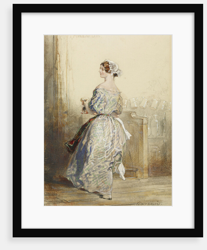 The Barmaid, c.1850 by Paul Gavarni