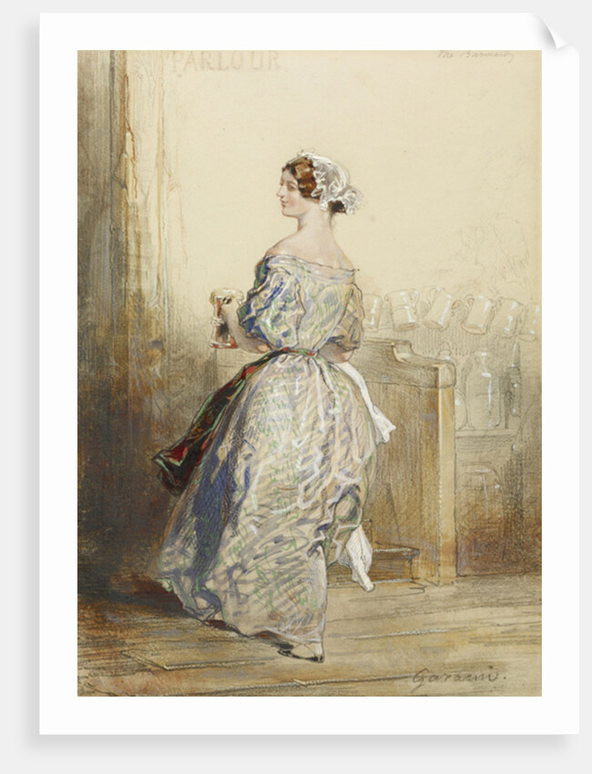 The Barmaid, c.1850 by Paul Gavarni