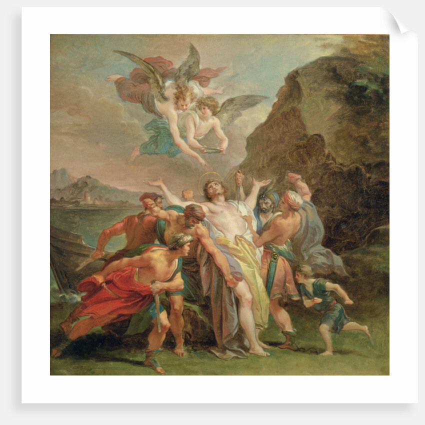 The Martyrdom of the Blessed Signoretto Alliata, c.1794-6 by Giuseppe Cades