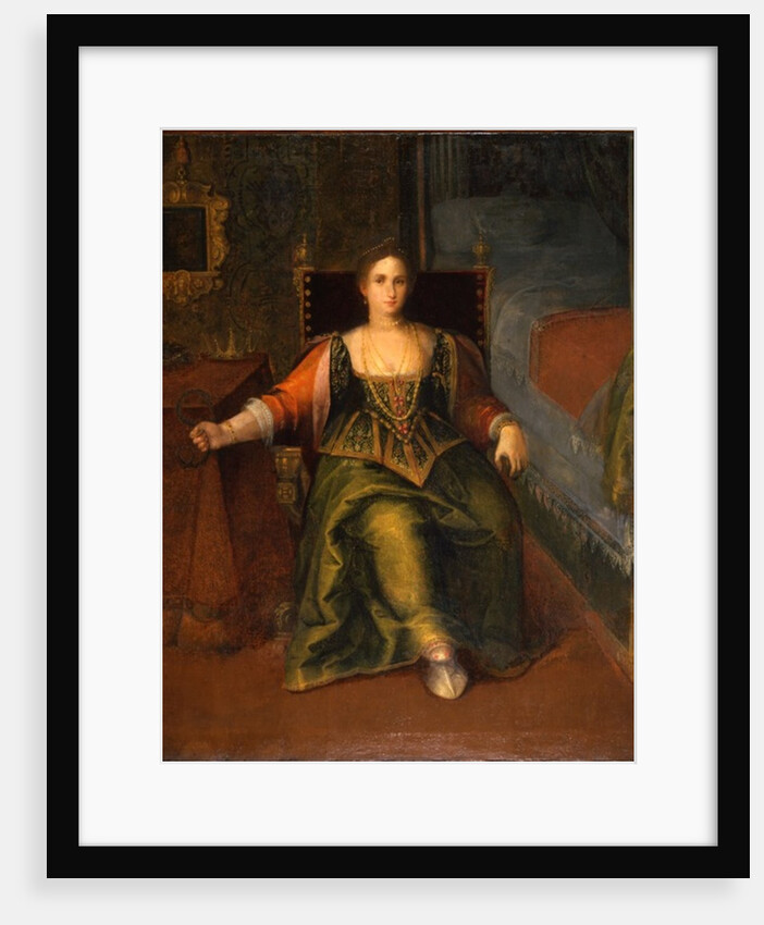 Portrait of a Woman as Cleopatra by Italian School