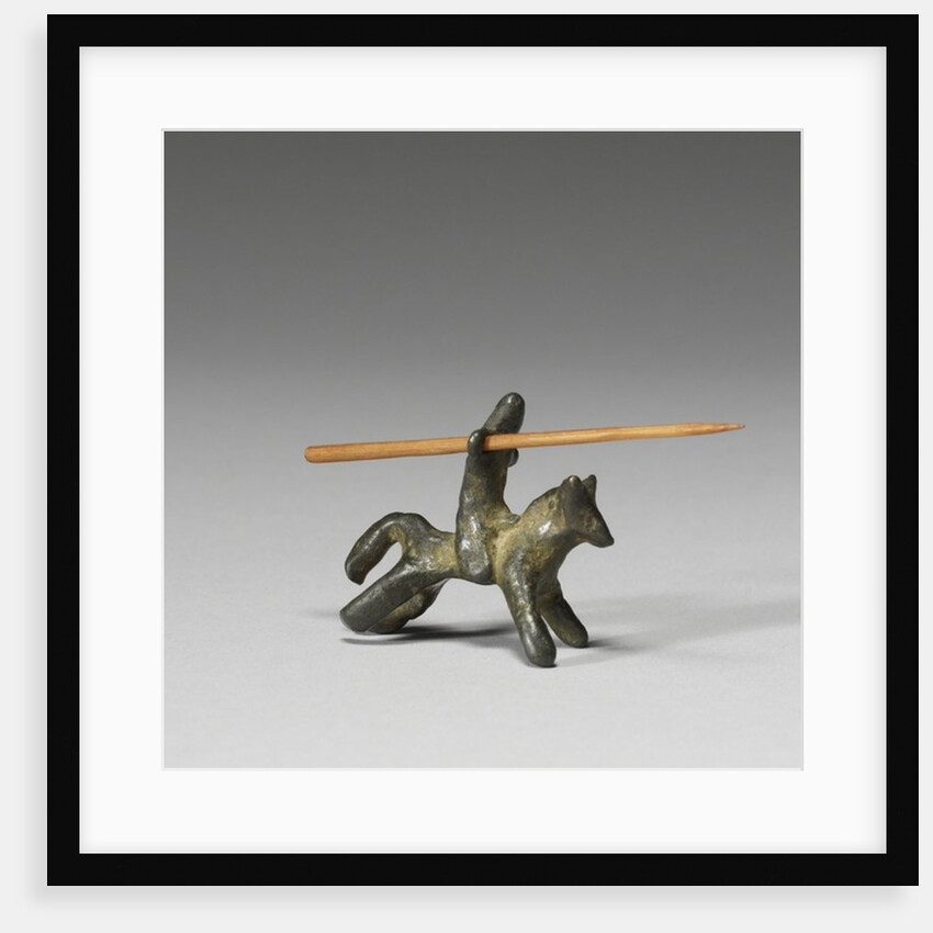 Toy Mounted Knight by Anonymous