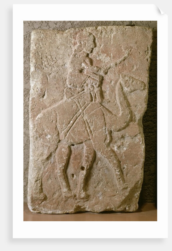 Slab with Dromedary Rider, Tell Halaf, Northern Syria by School Syrian