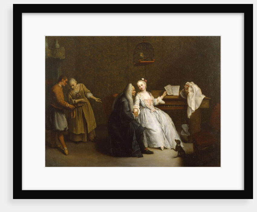 The Music Lesson, c.1760 by Pietro Longhi