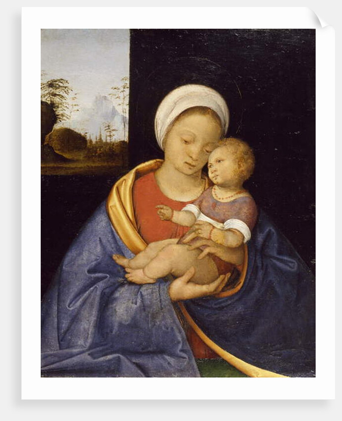 Madonna and Child, 1510-15 by Giovanni Agostino da Lodi