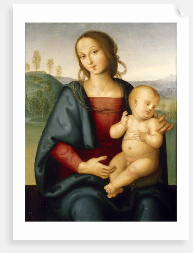 Madonna and Child, c.1520 by Pietro Perugino
