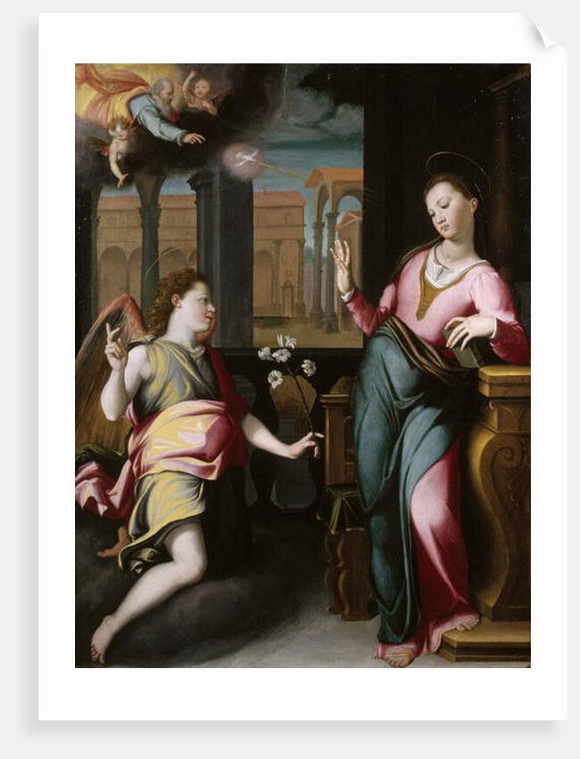 The Annunciation, c.1580 by Santi di Tito