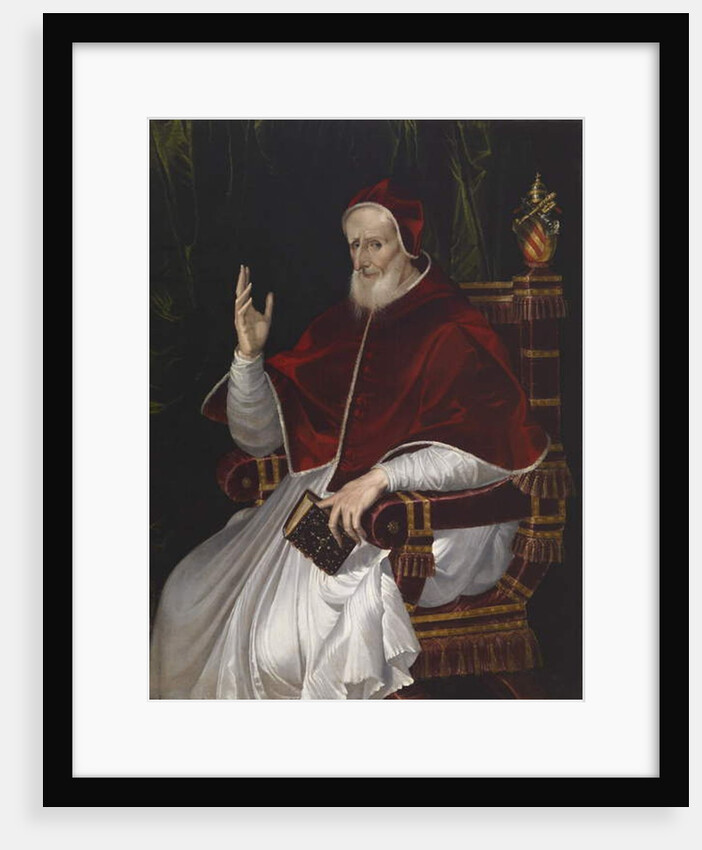 Portrait of Pope Pius V, c.1566 by Bartolomeo Passarotti