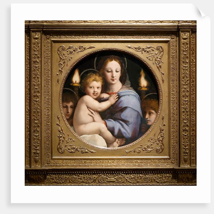 Madonna of the Candelabra, c.1513 by Raphael