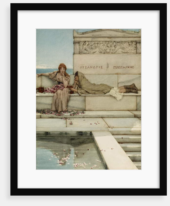 Xanthe and Phaon, 1883 by Lawrence Alma-Tadema