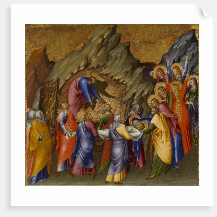 The Entombment of Christ by Giovanni di Paolo di Grazia