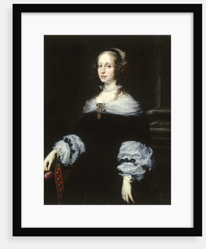 Portrait of Countess Teresa Dudley di Carpegna, 1654 by Justus Sustermans