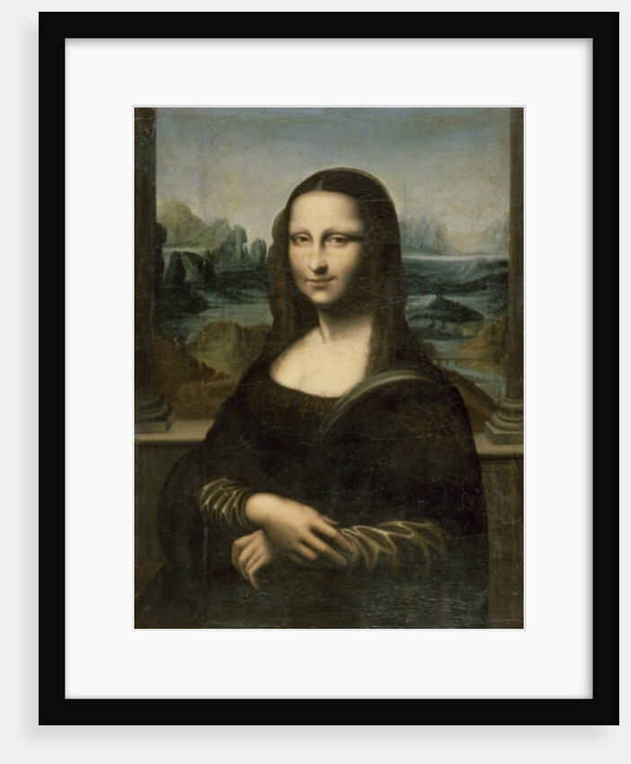 Mona Lisa, c.1635-60 by Leonardo da Vinci