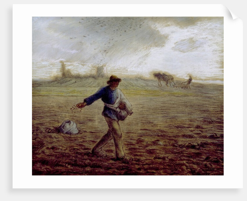 The Sower, c.1865 by Jean-Francois Millet