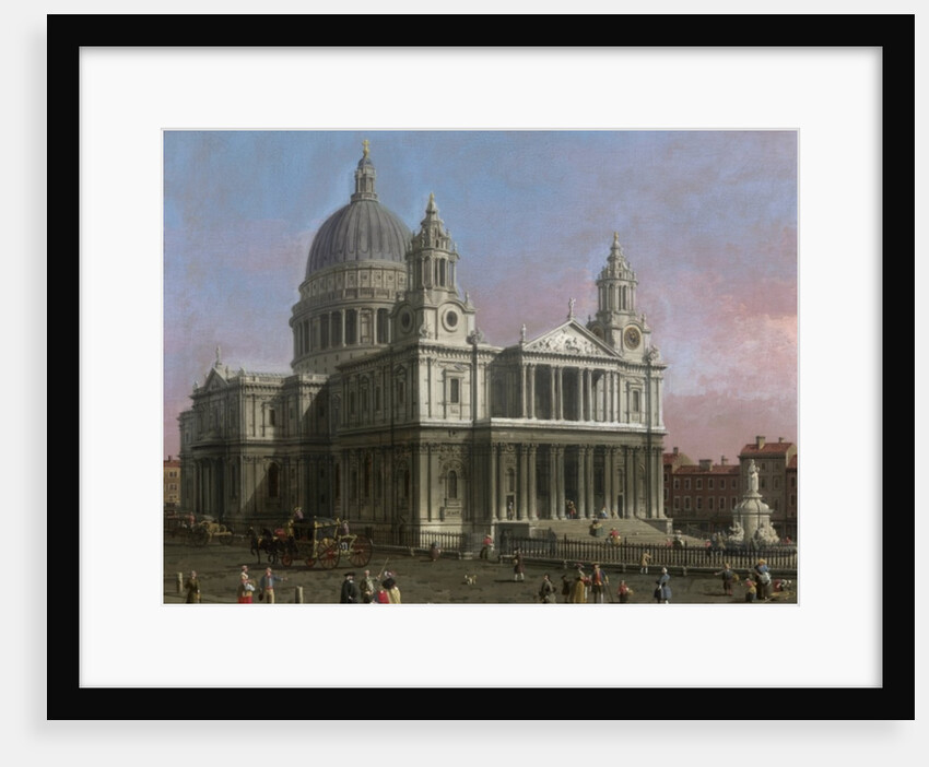 St. Paul's Cathedral, 1754 by Canaletto