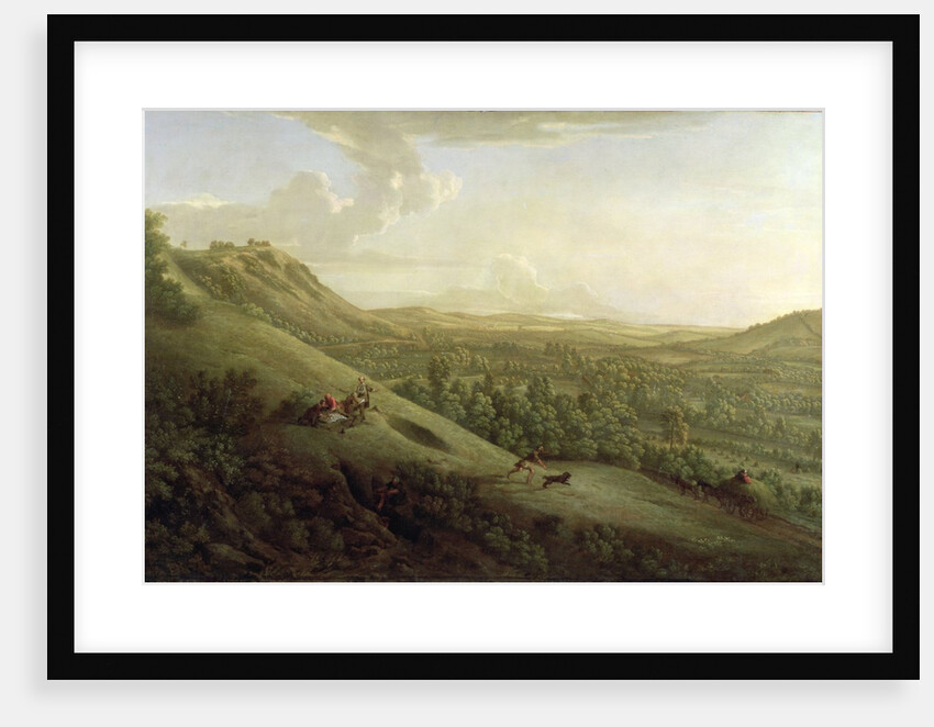 A View of Boxhill, Surrey, with Dorking in the Distance, 1733 by George Lambert