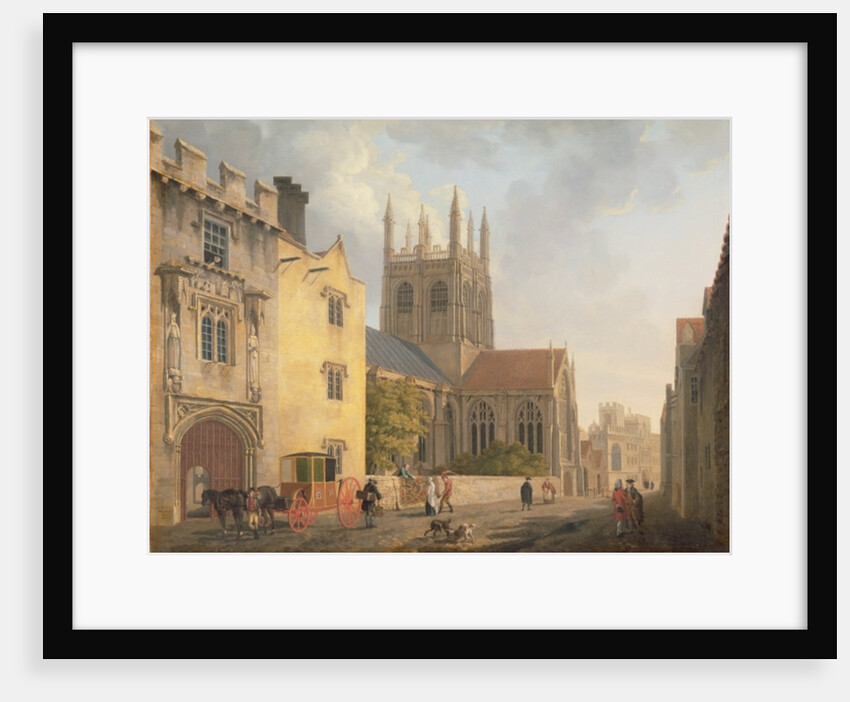 Merton College, Oxford, 1771 by Michael Rooker