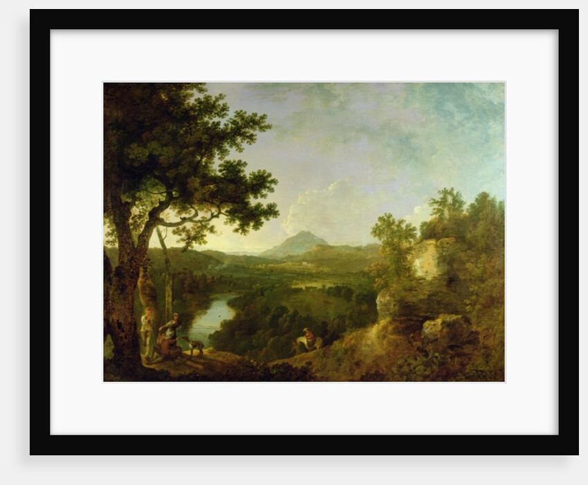 View Near Wynnstay, the Seat of Sir Watkin Williams-Wynn, 1770-71 by Richard Wilson