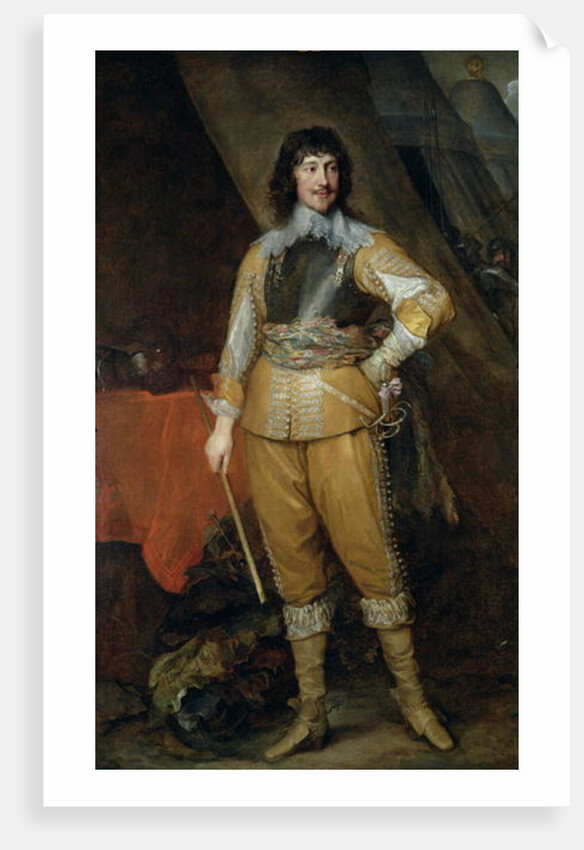 Portrait of Mountjoy Blount, Earl of Newport c.1637-8 by Anthony van Dyck