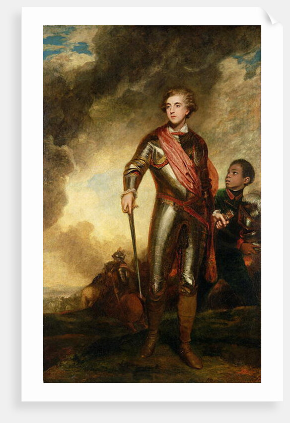 Portrait of Charles Stanhope, 3rd Earl of Harrington 1782 by Joshua Reynolds