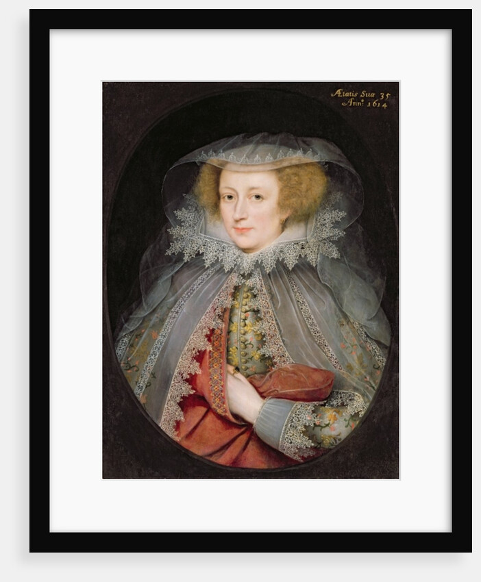 Catherine Killigrew, Lady Jermyn, 1614 by Marcus Gheeraerts