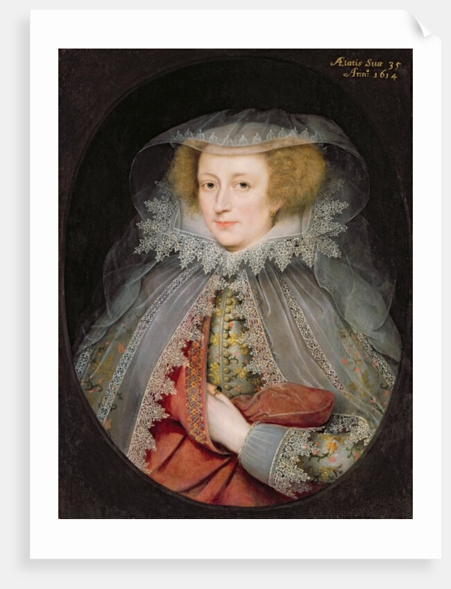 Catherine Killigrew, Lady Jermyn, 1614 by Marcus Gheeraerts
