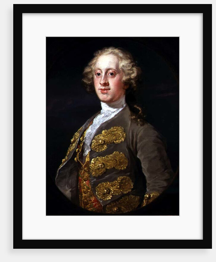 William Cavendish, Marquess of Hartington, Later 4th Duke of Devonshire 1741 by William Hogarth