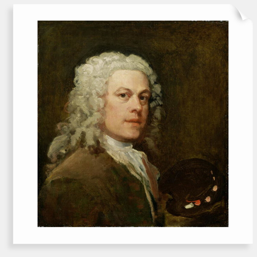 Self Portrait, c.1735-40 by William Hogarth