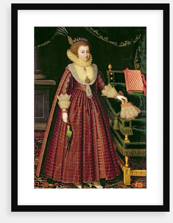Portrait of a Lady, Possibly Elizabeth, Countess of Kellie, c.1619-20 by Paul van Somer