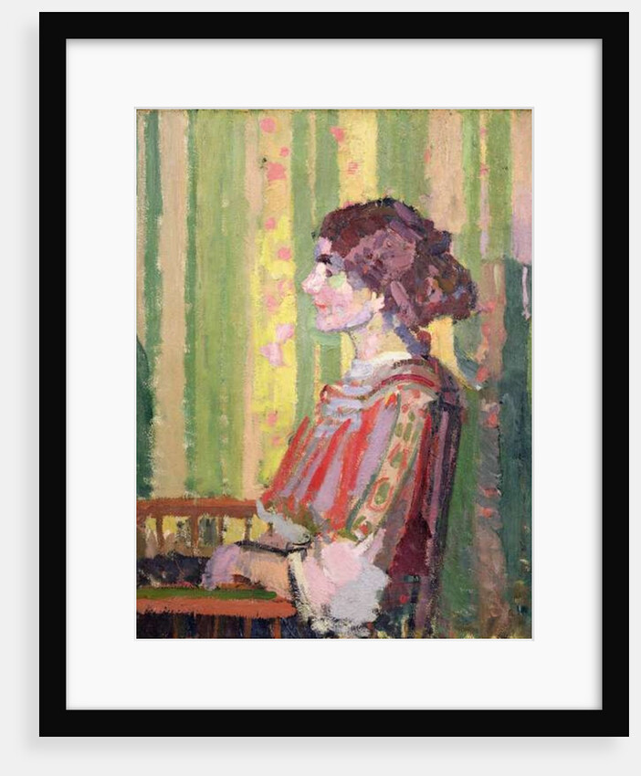 Mrs Robert Bevan, c.1913 by Harold Gilman