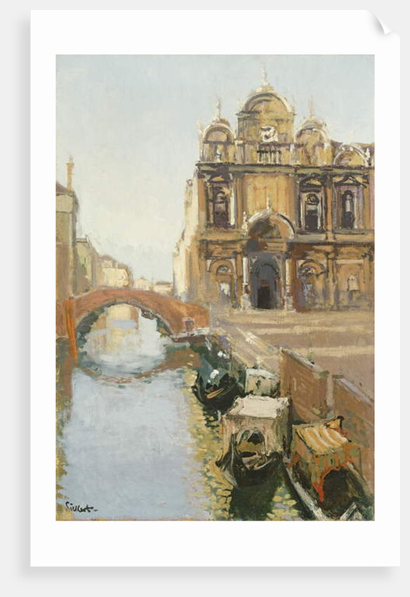 L'Ospedale Civile, Venice by Walter Richard Sickert