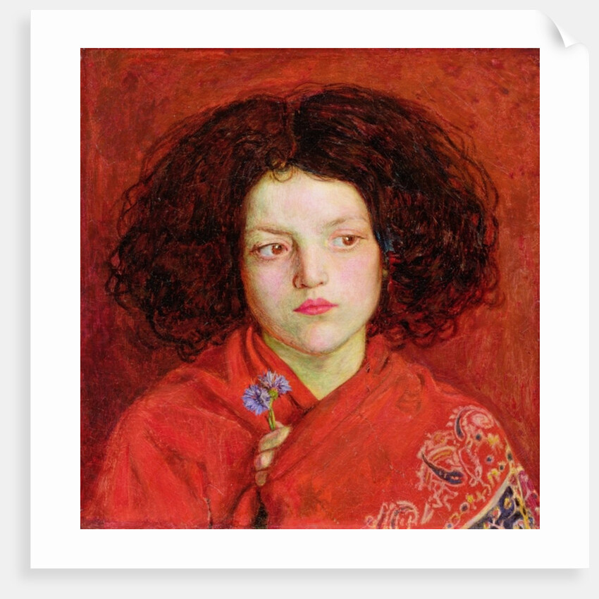 The Irish Girl, 1860 by Ford Madox Brown