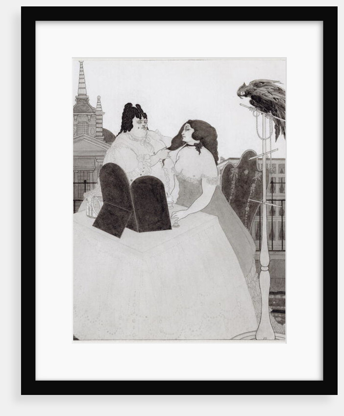 The Lady at the Dressing Table by Aubrey Beardsley