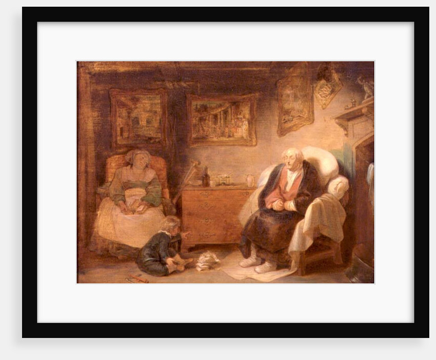 The Seven Ages of Man: Second Childishness, Act II, scene vii from 'As You Like It' by William Shakespeare by Robert Smirke