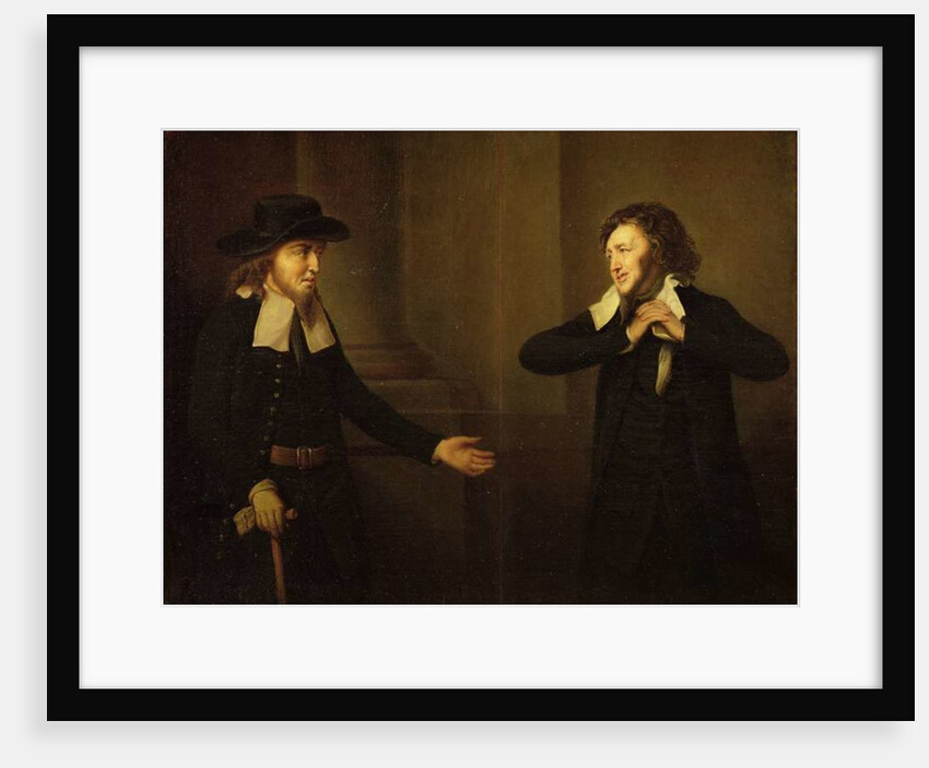 Shylock and Tubal from Act III, Scene ii of 'The Merchant of Venice' by William Shakespeare by Herbert Stoppelaer