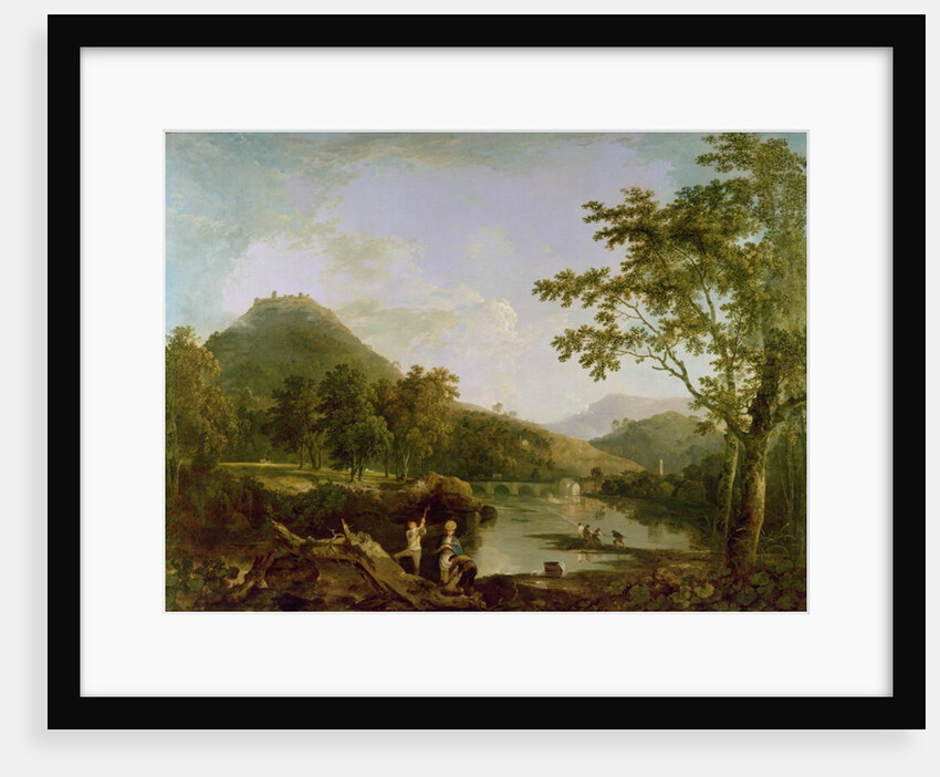 Dinas Bran from Llangollen, 1770-71 by Richard Wilson