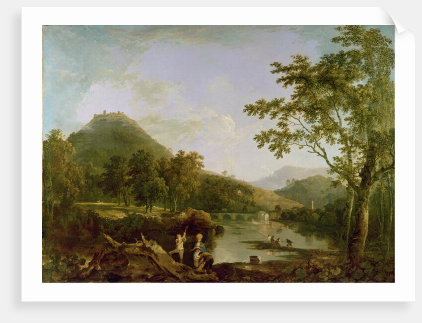 Dinas Bran from Llangollen, 1770-71 by Richard Wilson