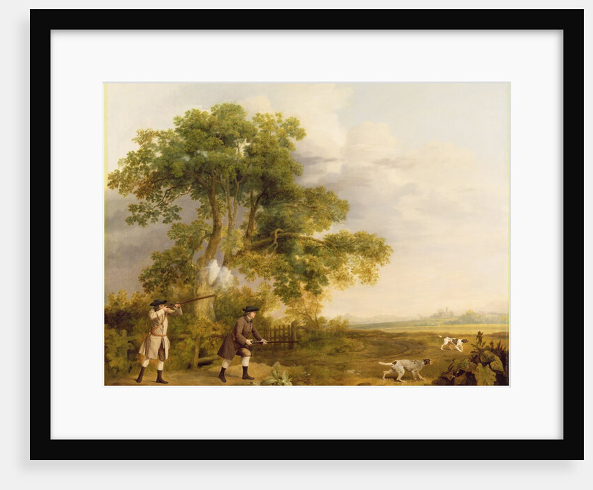 Two Gentlemen Shooting by George Stubbs