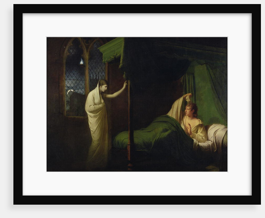 William and Margaret from the 'Reliques of Ancient English Poetry' by Thomas Percy by Joseph Wright of Derby