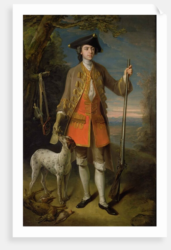 Sir Edward Hales, 1744 by Philippe Mercier