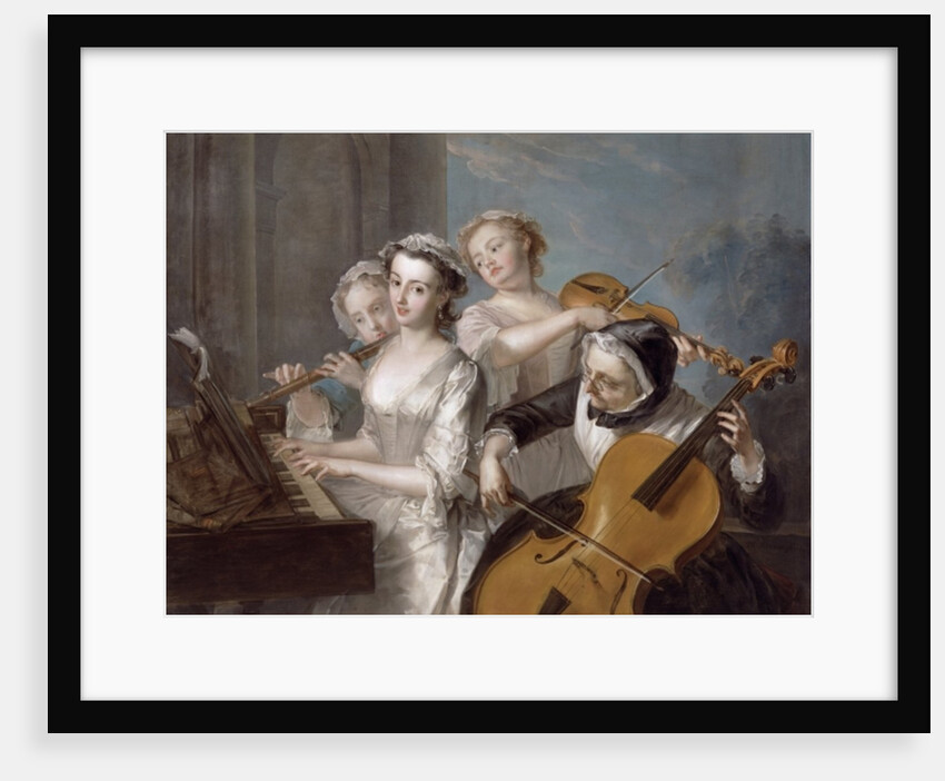 The Sense of Hearing, c.1744-7 by Philippe Mercier