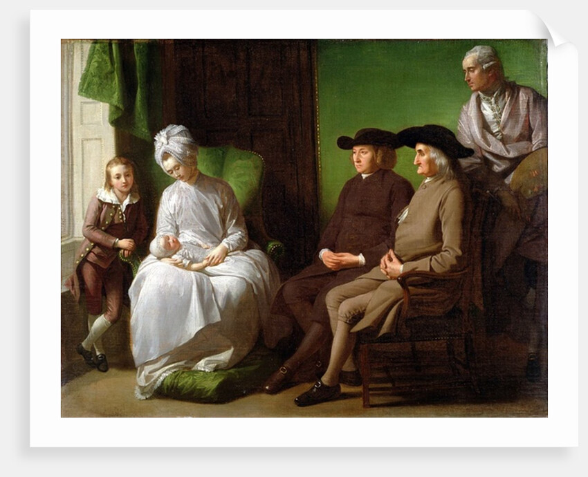 The Artist's Family by Benjamin West