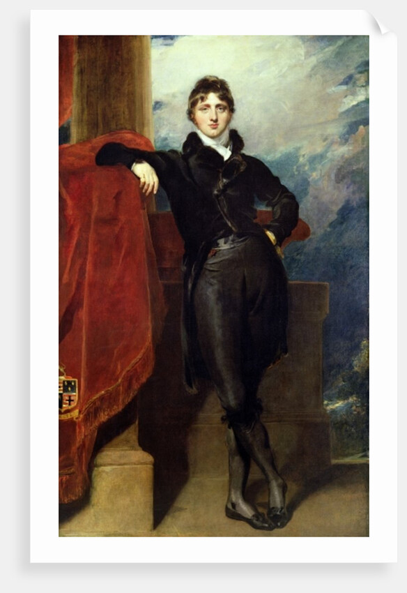 Lord Granville Leveson-Gower, Later 1st Earl Granville, c.1804-6 by Thomas Lawrence