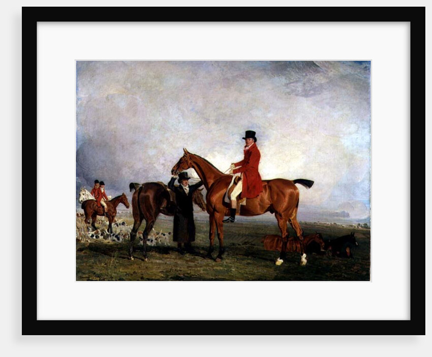 George, 5th Duke of Gordon on 'Tiny', 1806-7 by Benjamin Marshall