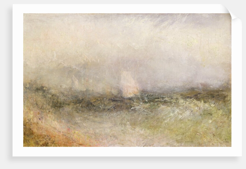 Off the Nore: Wind and Water, 1840-5 by Joseph Mallord William Turner