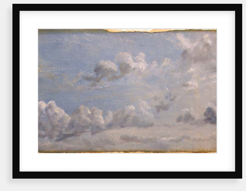 Study of Cumulus Clouds, 1822 by John Constable