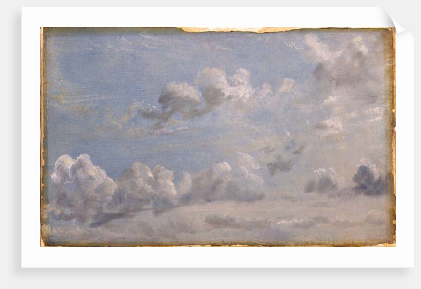 Study of Cumulus Clouds, 1822 by John Constable