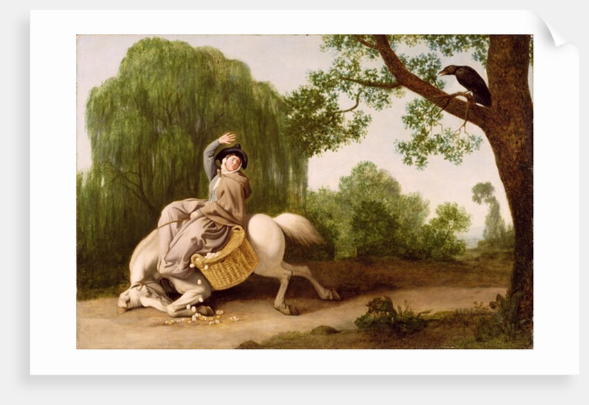 The Farmer's Wife and the Raven, 1786 by George Stubbs