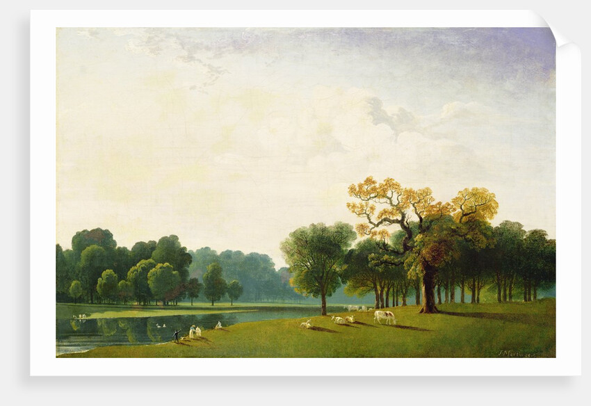 A View of the Serpentine, 1815 by John Martin