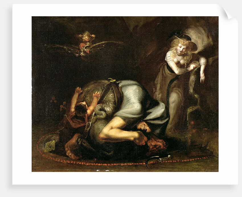 Scene of Witches from 'The Masque of Queens' by Benjamin Jonson c.1785 by Henry Fuseli